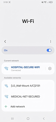 wi-fi connected