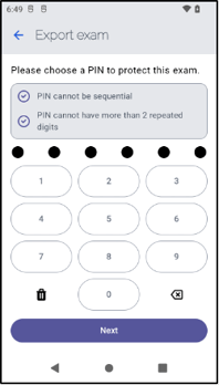 export 6 digits